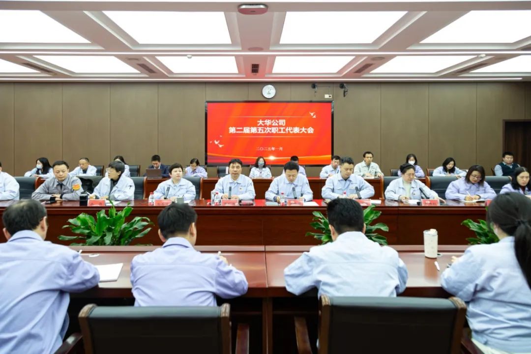 大華公司第二屆第五次職工代表大會(huì)成功召開