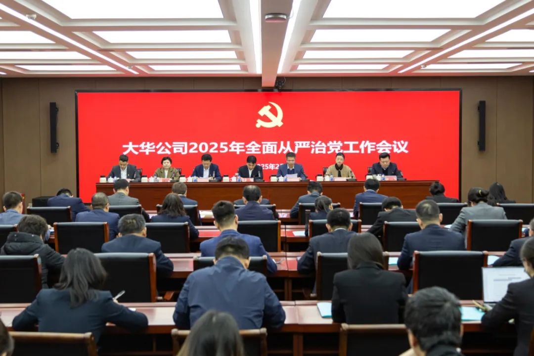 大華公司召開2025年全面從嚴(yán)治黨工作會(huì)議